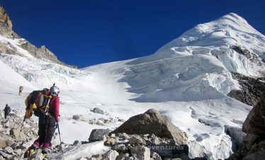 Tashi Lapcha and Pharchemo Peak