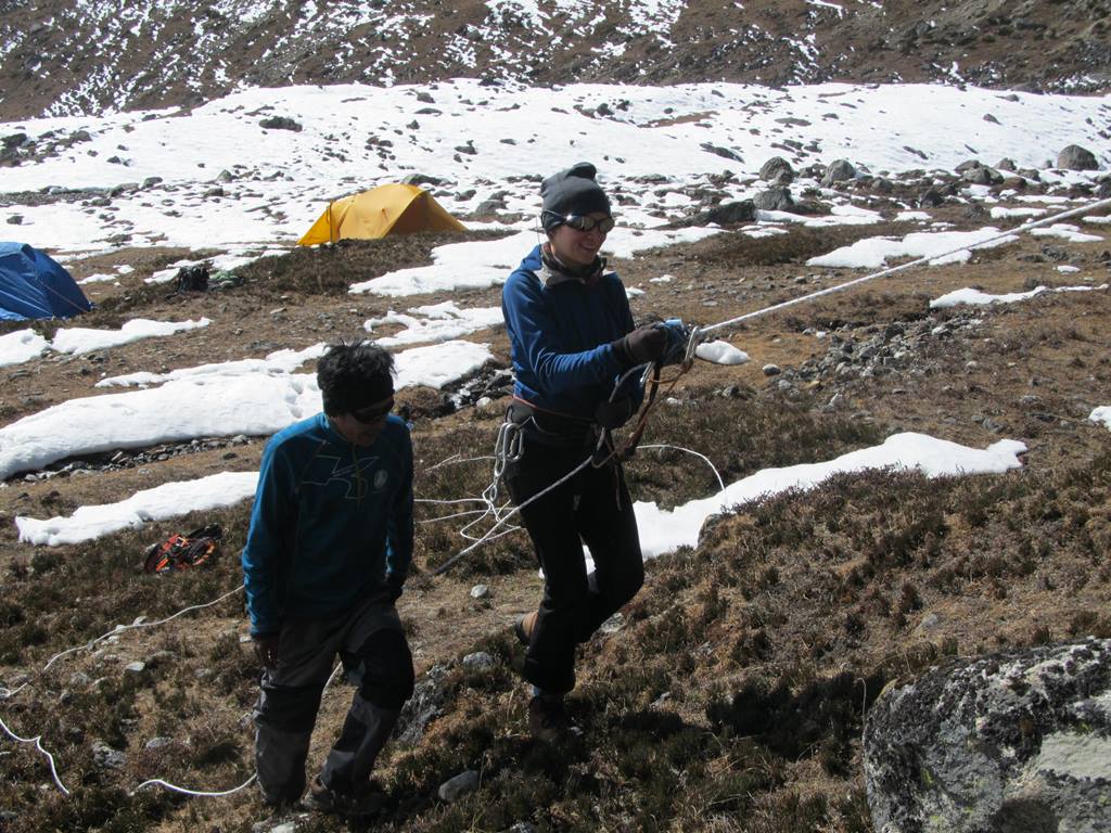 Training At The Base Camp